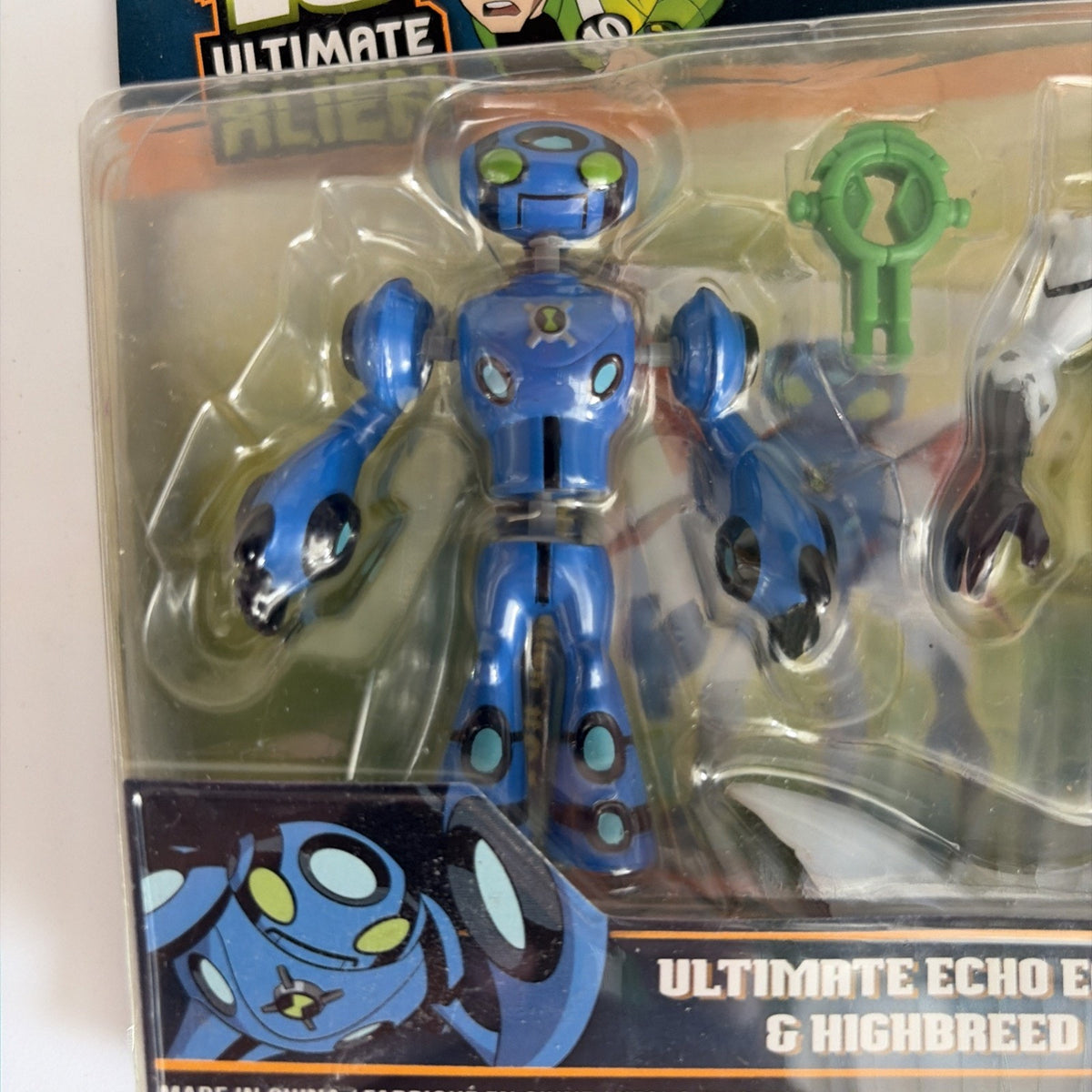NEW 2011 Ben 10 ULTIMATE ECHO ECHO & HIGHBREED Alien Creation Figure Set NIP