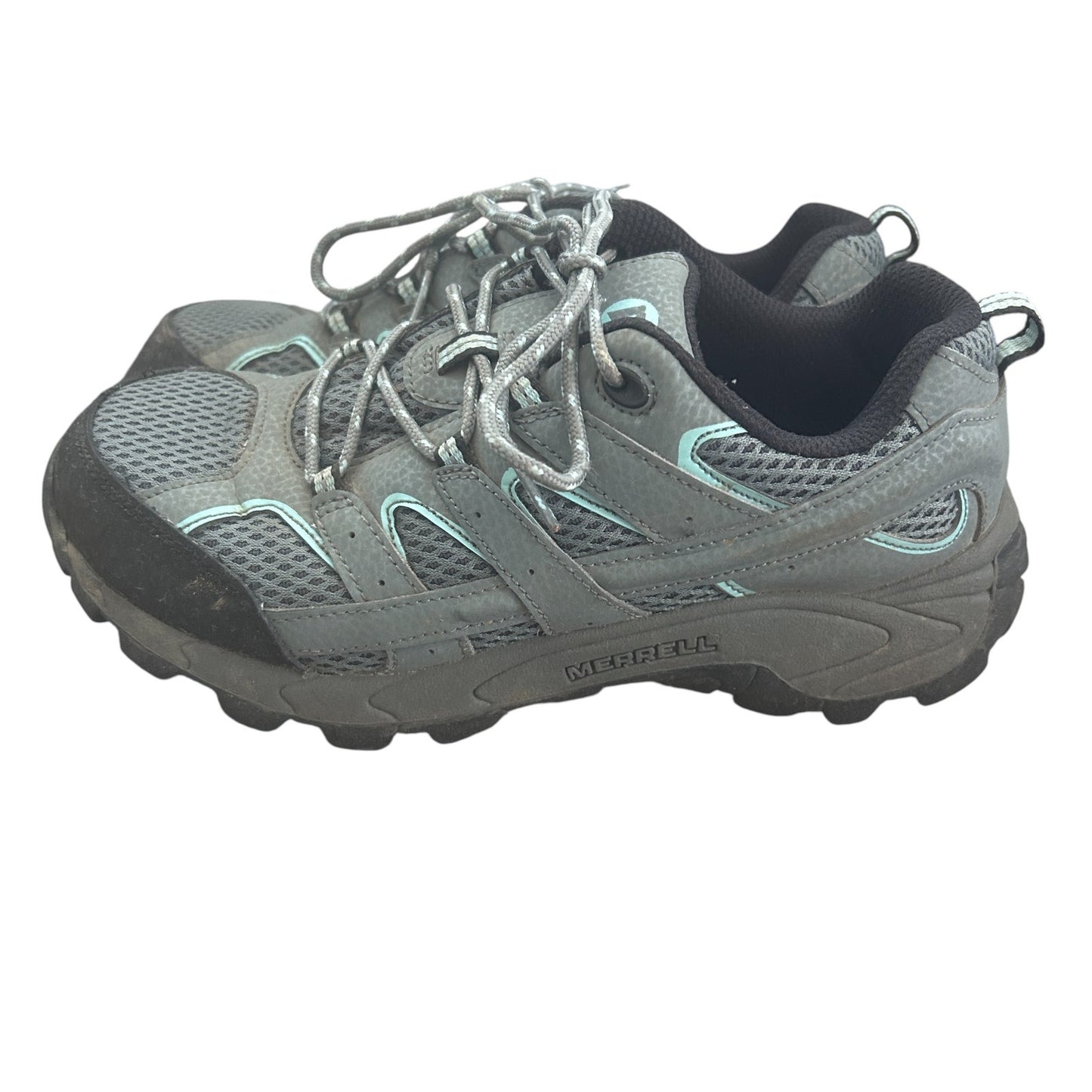 Merrell Gray / Teal / Black Sneakers Mens Size 5.5