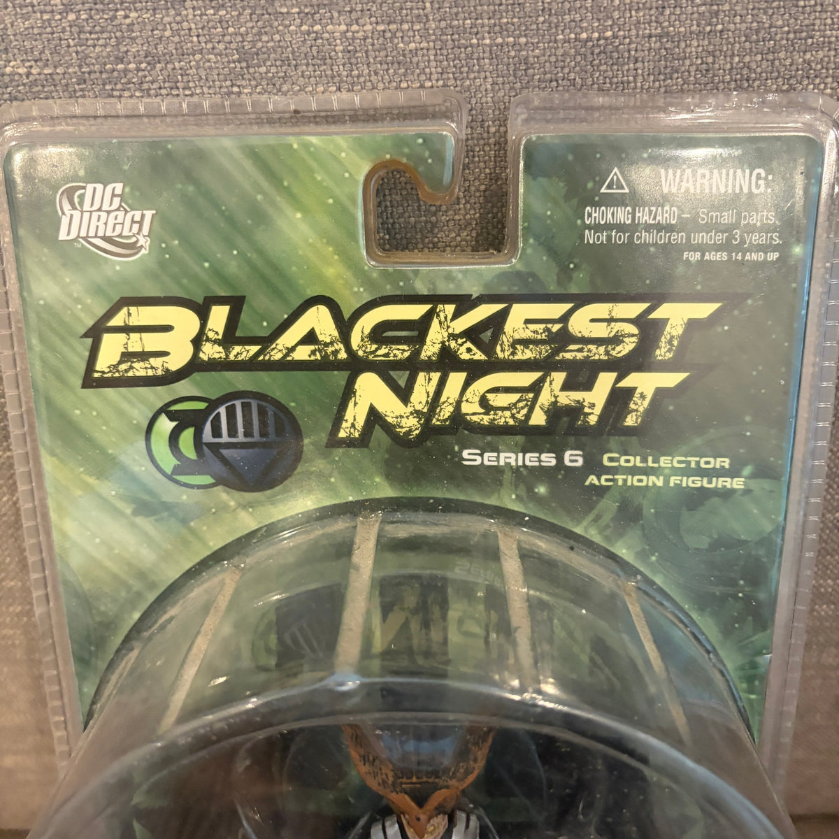 DC DIRECT Blackest Night Series 6 Black Lantern Hawkgirl Action Figure NEW