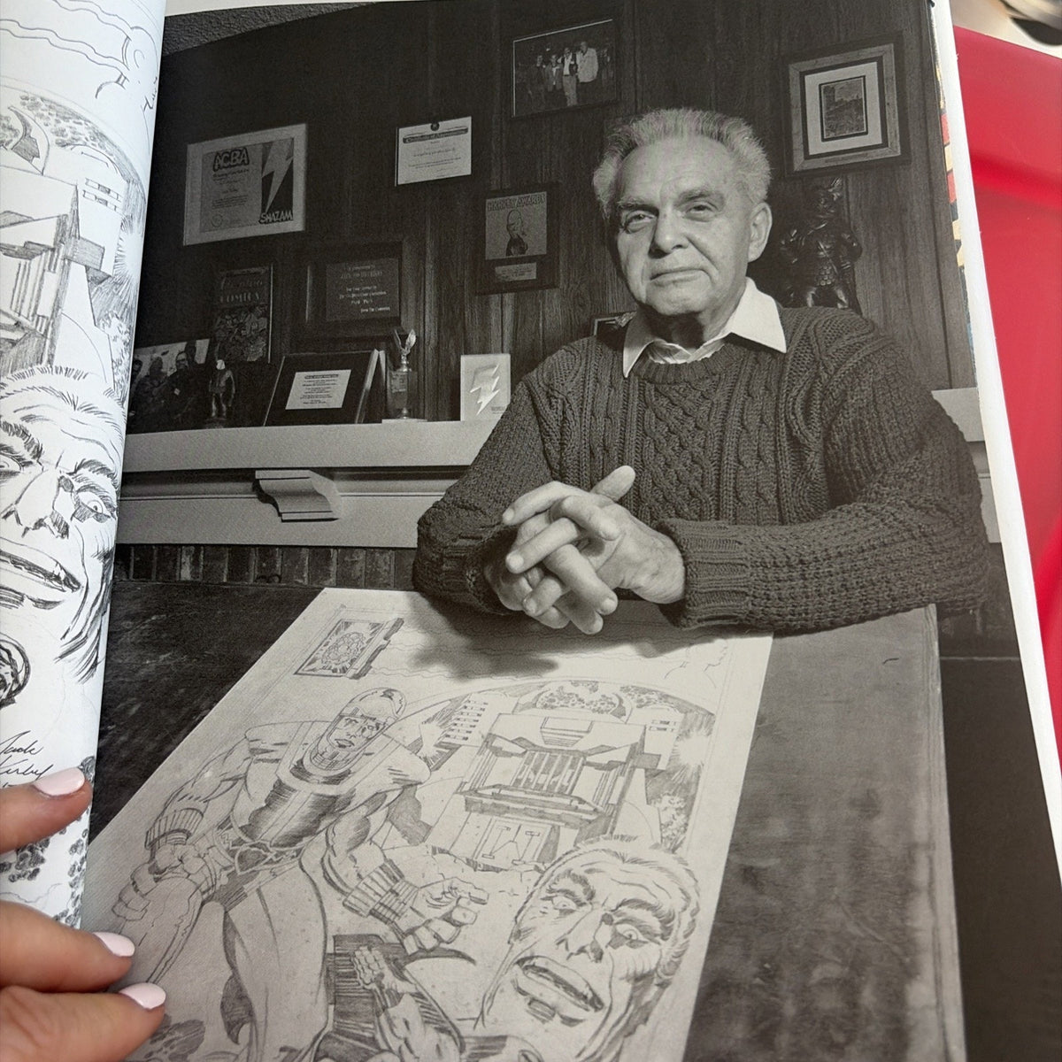 Kirby King of Comics by Mark Evanier 2008 Hardcover Jack Kirby Marvel DC