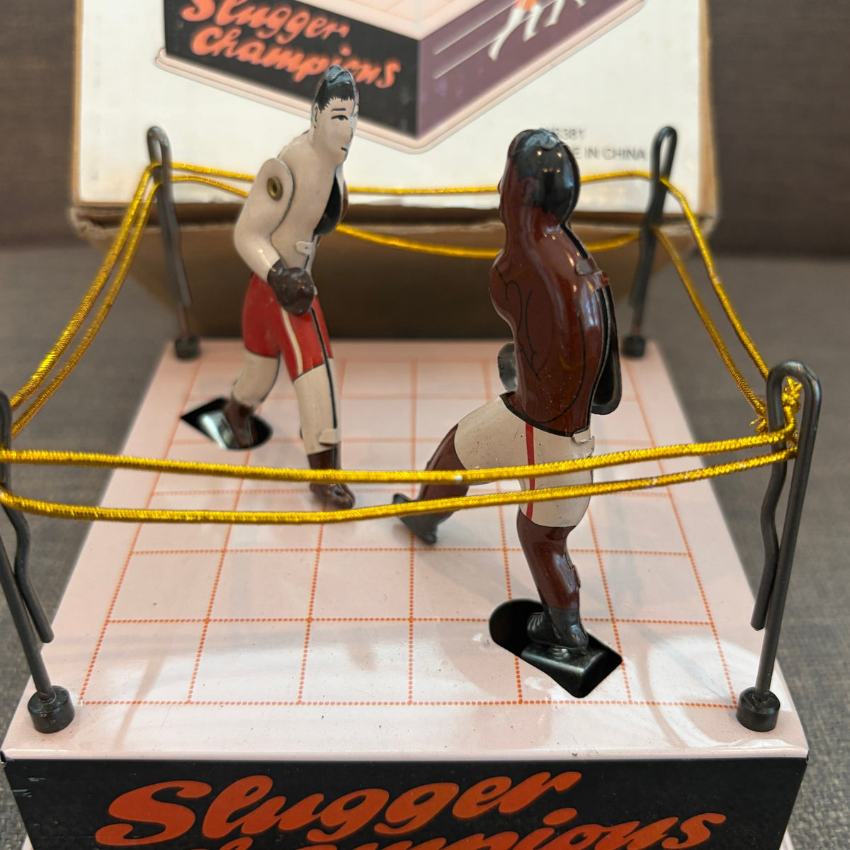 Slugger Champions Boxing Wind-Up Toy MS381 With Box NO KEY