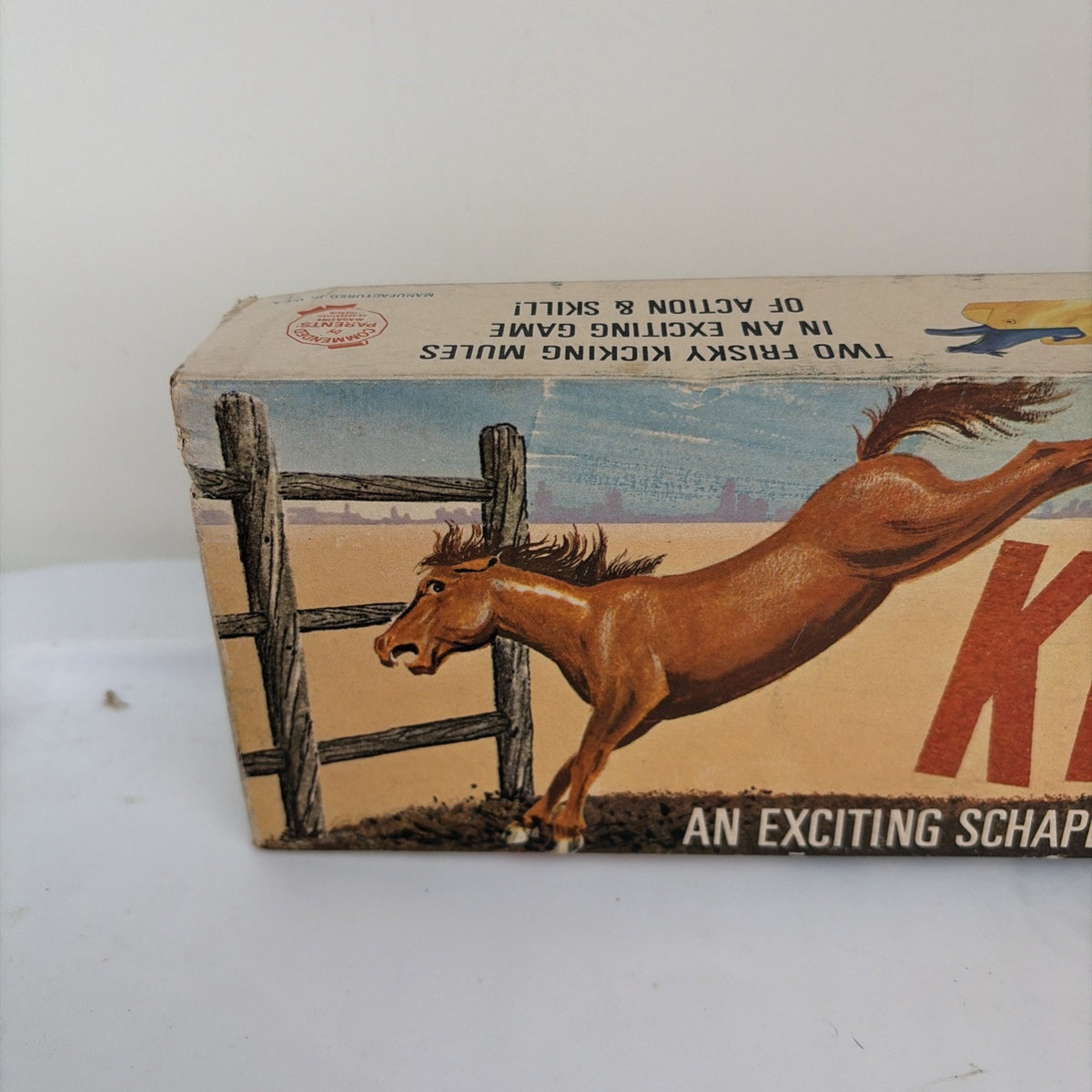 Vintage Schaper Kick Back Game of Action & Skill Sealed In Original Box 1965