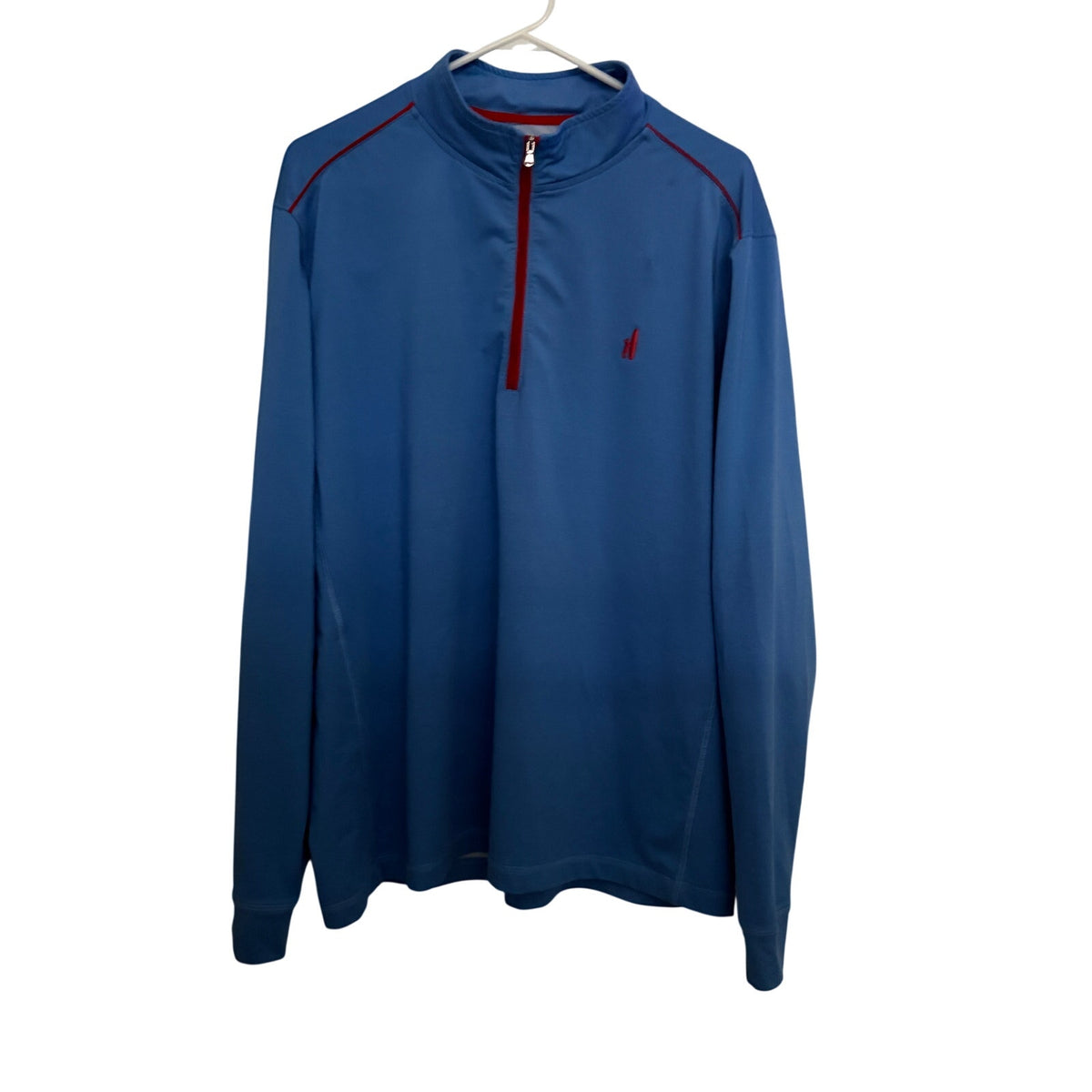 Johnnie-O Royal Blue 1/4 Zip Quarter Zip Pullover Mens Size XL