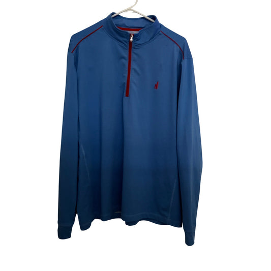Johnnie-O Royal Blue 1/4 Zip Quarter Zip Pullover Mens Size XL