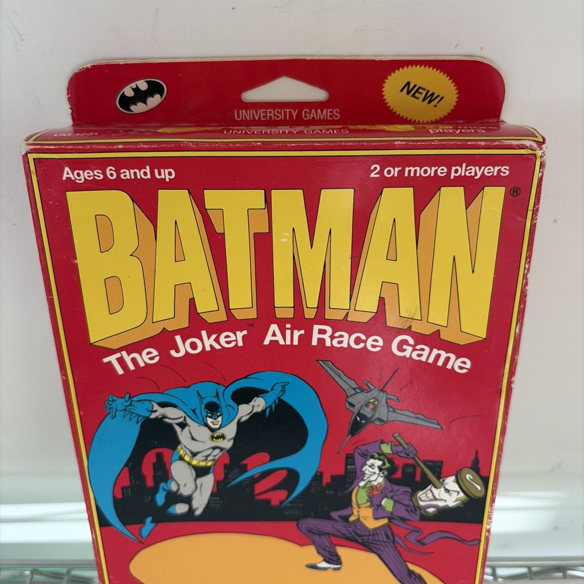 Batman The Joker Air Race Game - DC Comics - University Games - 1990 - SEALED