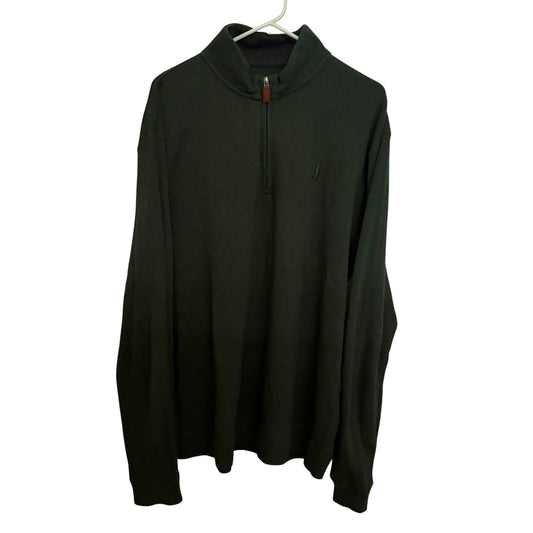 Johnnie-O Dark Green 1/4 Zip Quarter Zip Pullover Mens Size XL