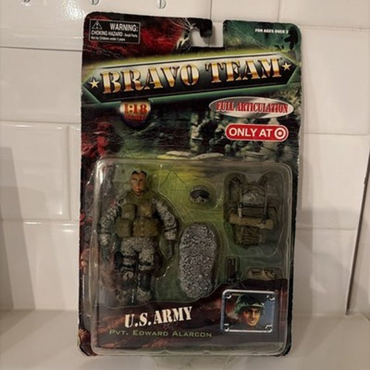 Bravo Team 1:18 Unimax Pvt Edward Alarcon 73105 US Army Figure Sealed