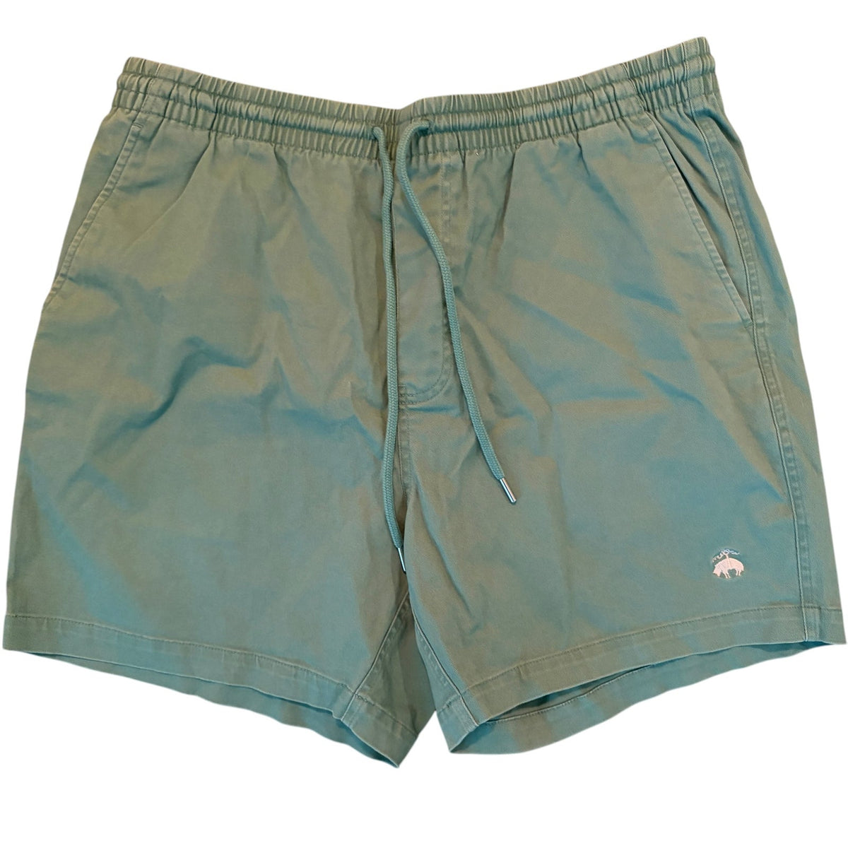 Brooks Brothers Green Chino Drawstring Shorts Men's Size Large