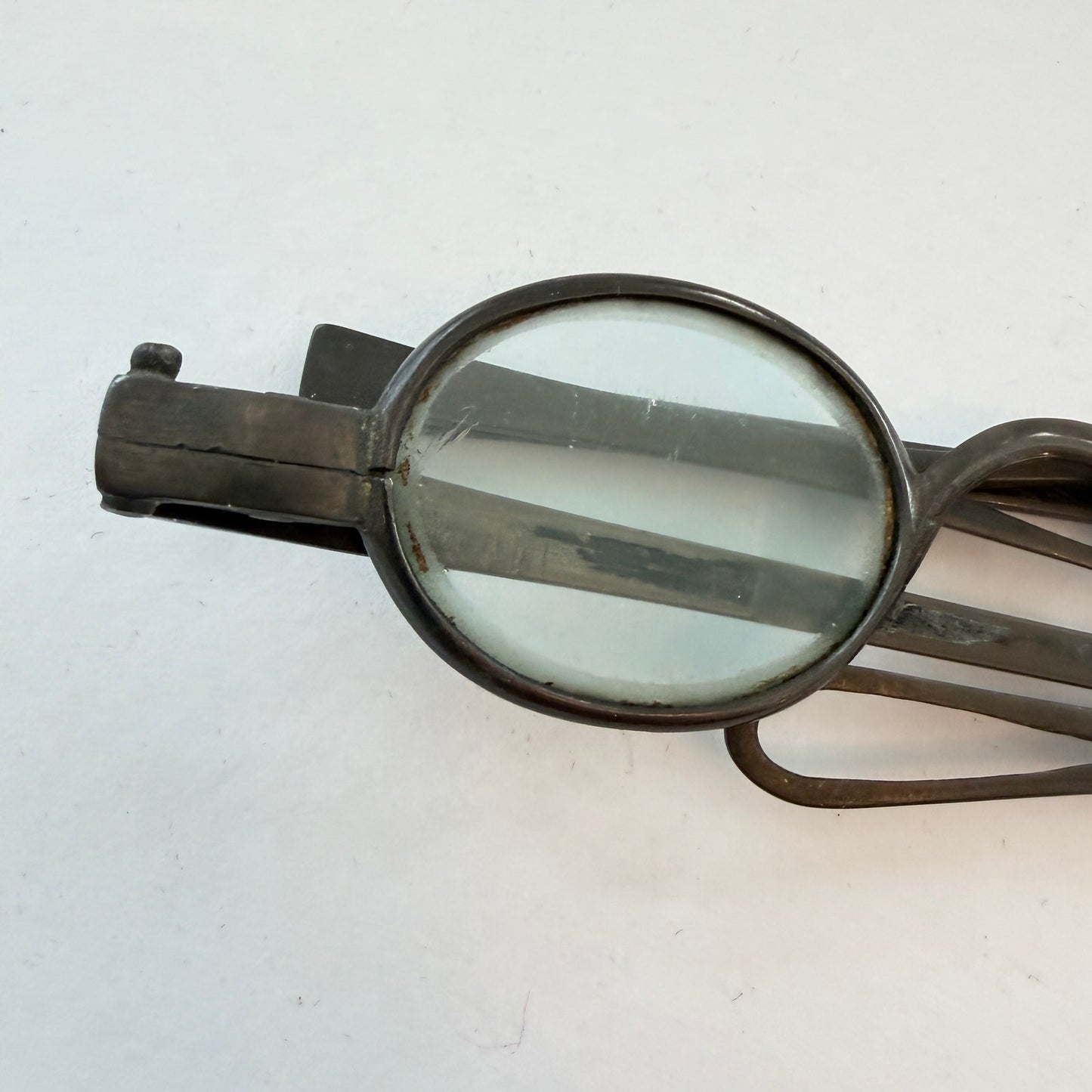 Antique 1800s Metal Folding Spectacles Glasses