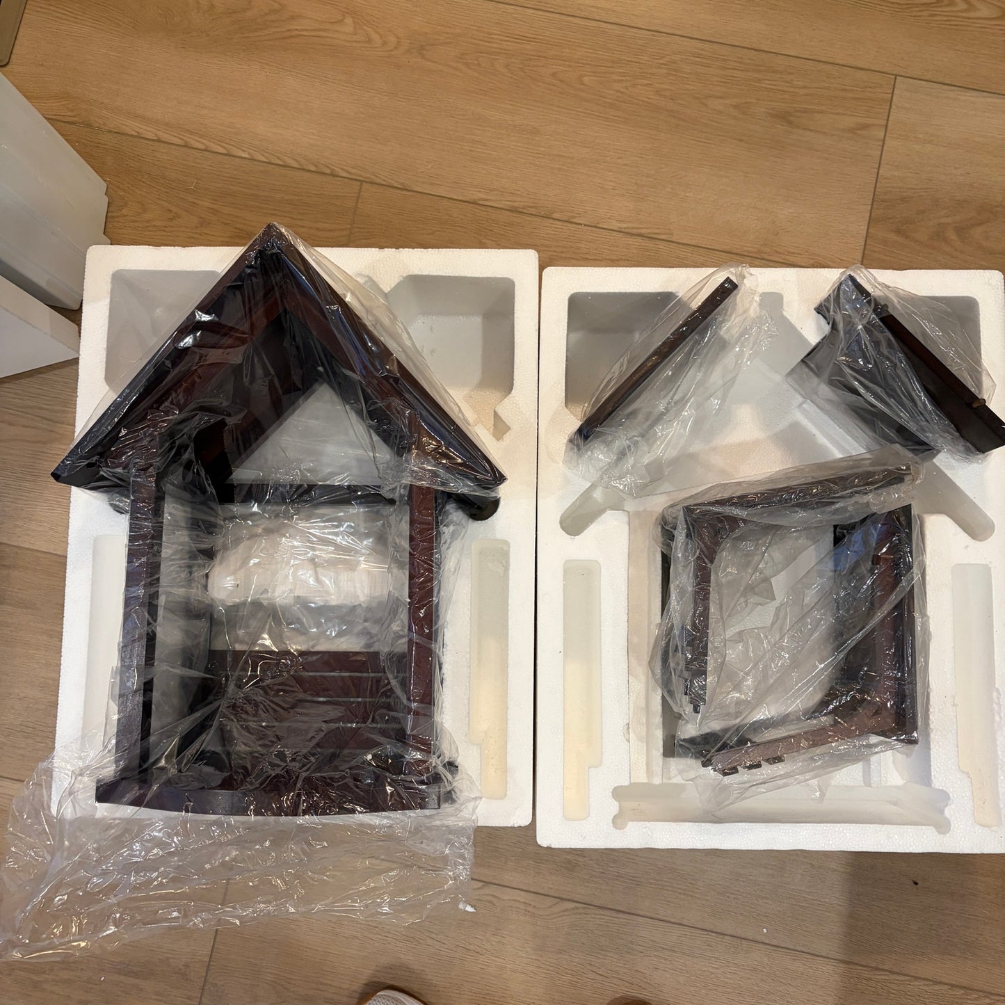 Lenox Renaissance Nativity Creche Stable 24” x 15” x 9” Wood 5 Piece Set NEW