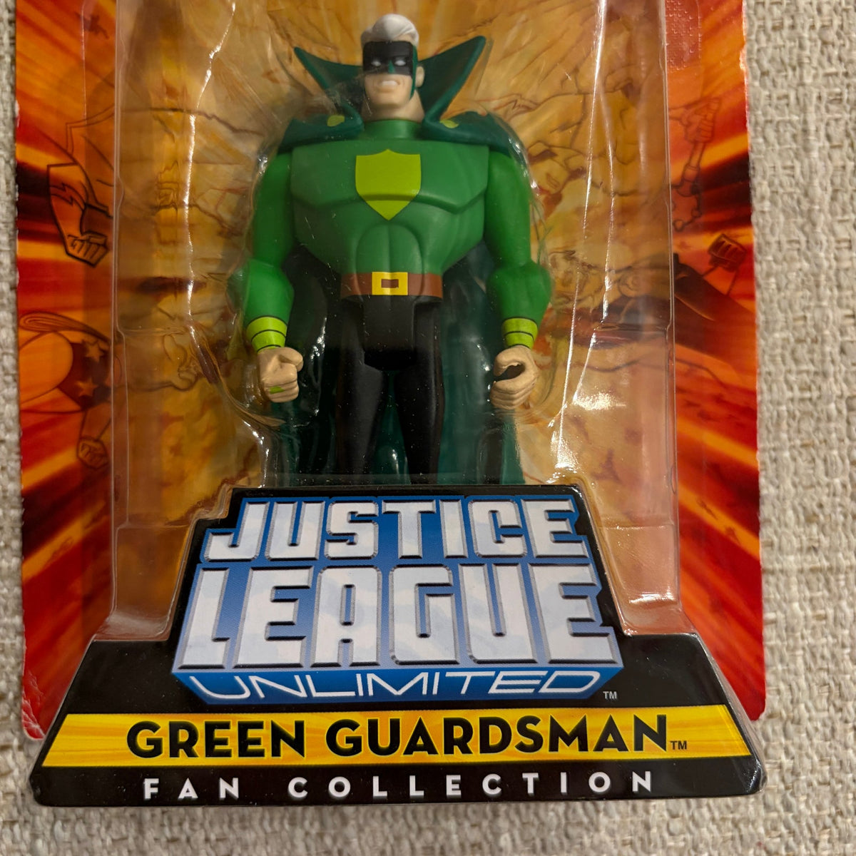 DC Universe Justice League Unlimited Green Guardsman Fan Collection 4” Figure