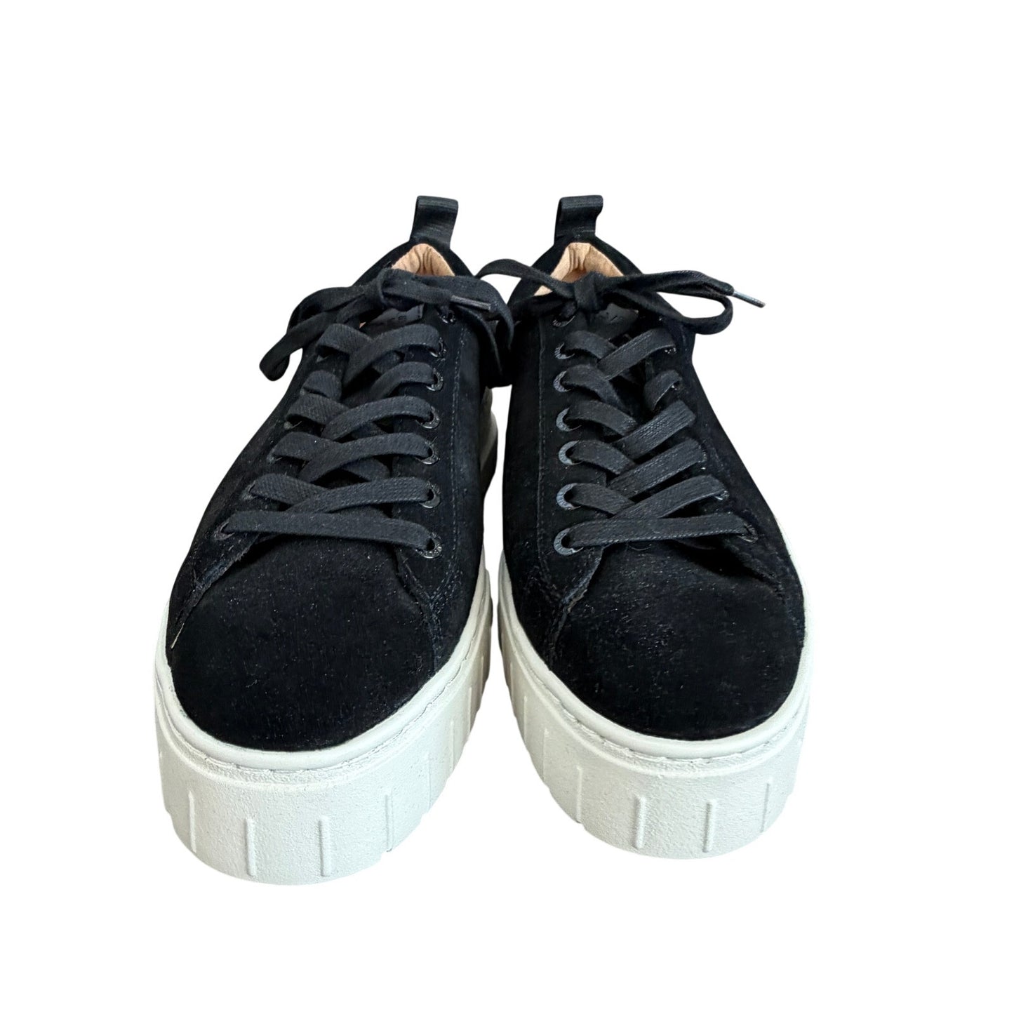 J/Slides Roger Black Suede Platform Sneaker Womens Size 8.5 NEW IN BOX