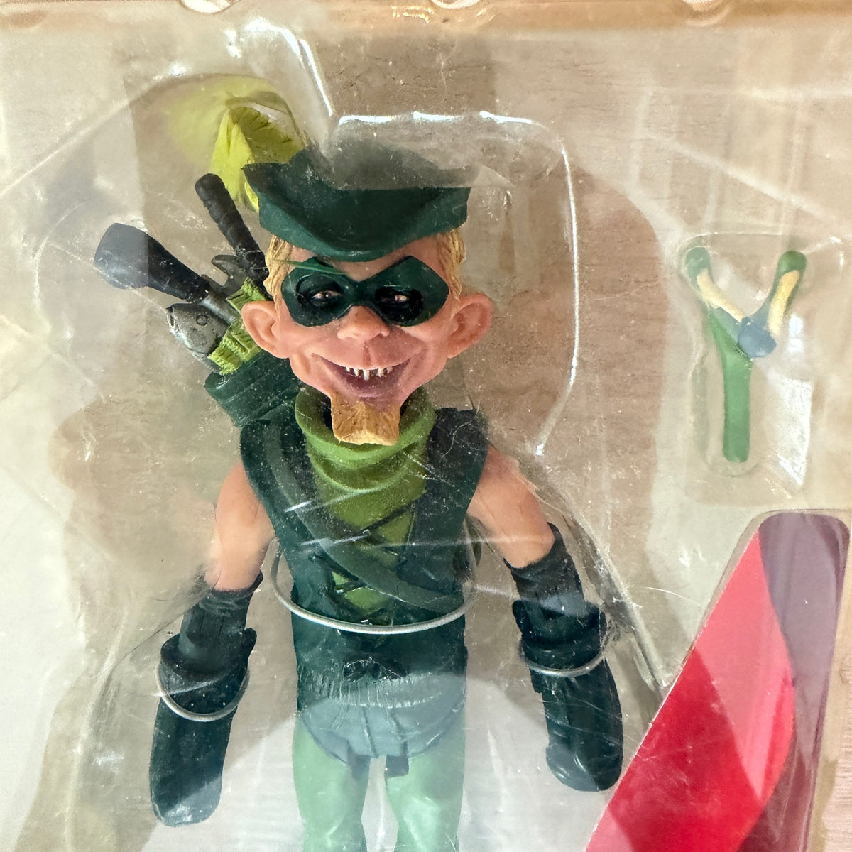 DC Direct Mad Alfred E. Neuman As Green Arrow NEW WITH NO CARD