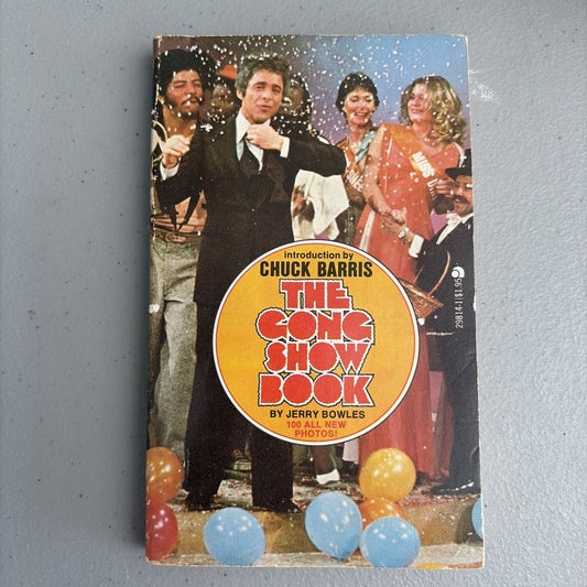 The Gong Show book by Jerry Bowles, Intro by Chuck Barris, 100 photos!