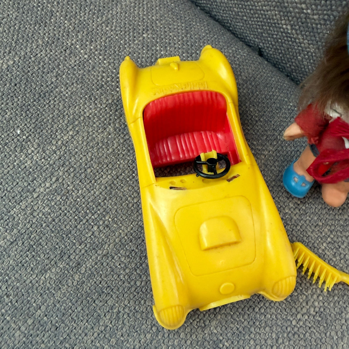 Vintage Liddle Kiddles BABE BIDDLE Doll Car Accessories Mattel 1960s