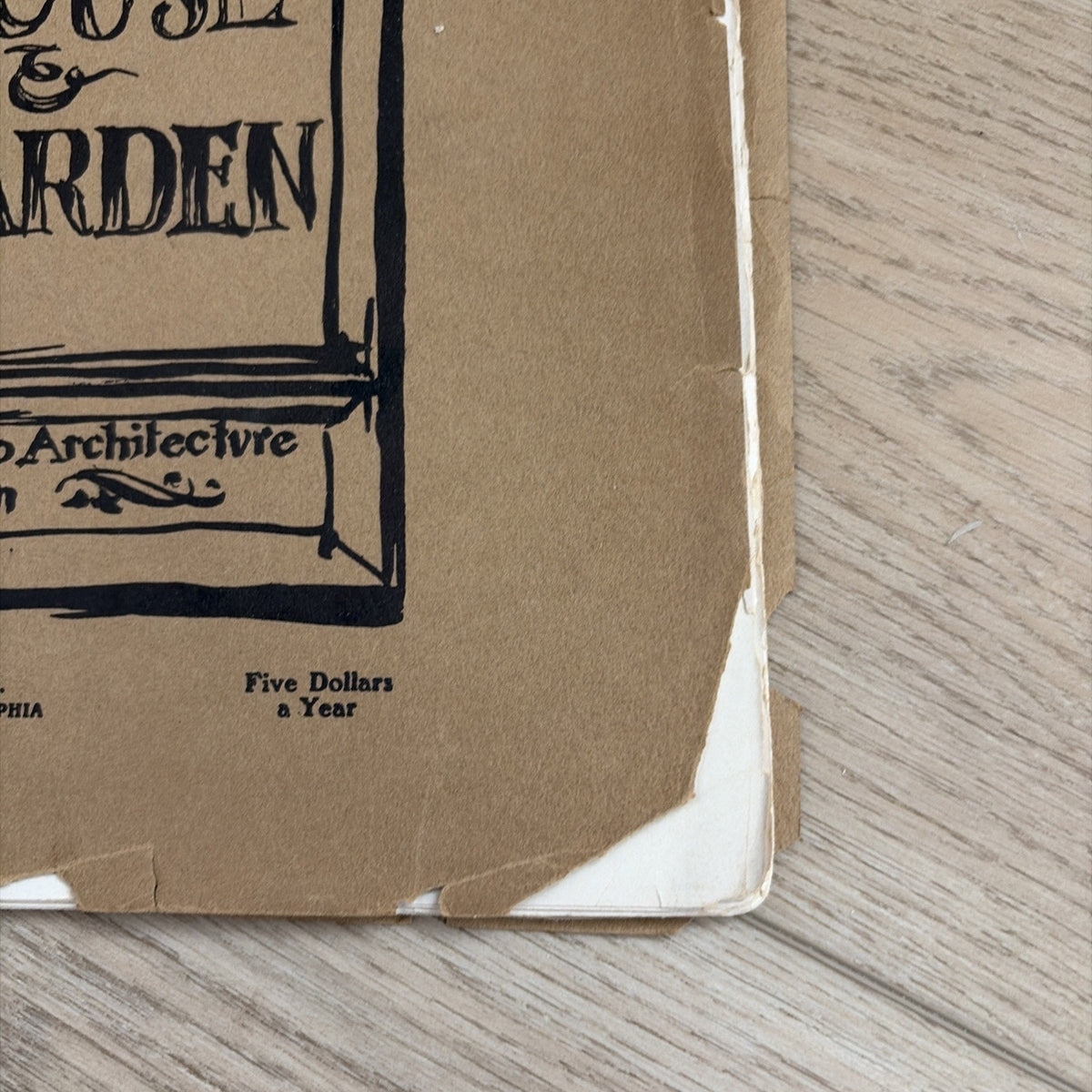 1903 February HOUSE & GARDEN MAGAZINE Architecture, Gardens, Decoration