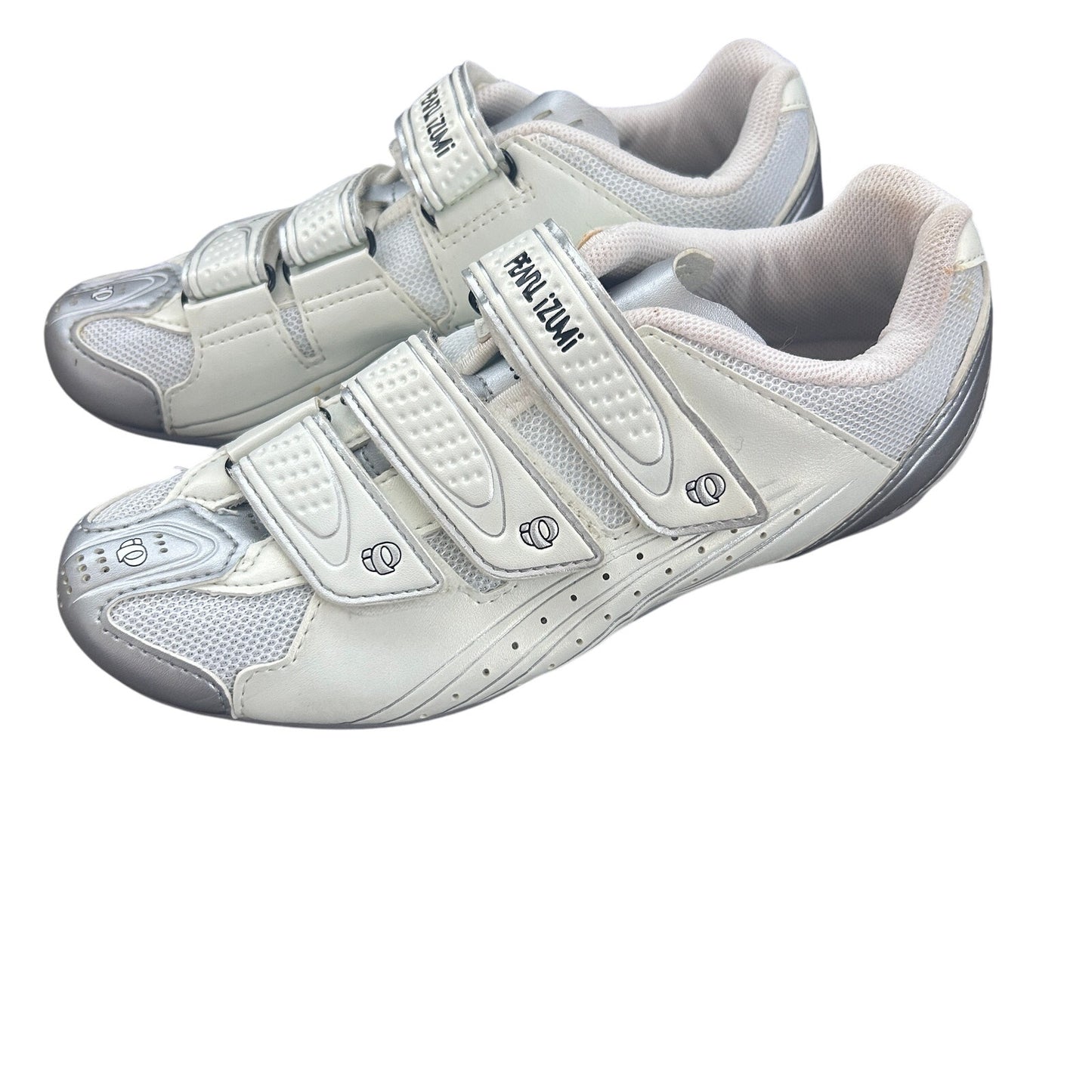 Pearl Izumi White Cycling Shoes Womens Size 7 EUR 38