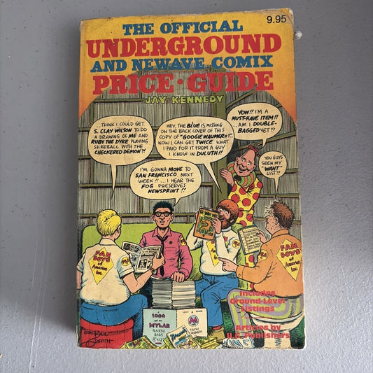 THE OFFICIAL UNDERGROUND & NEWAVE COMIX PRICE GUIDE 1st EDITION 1982