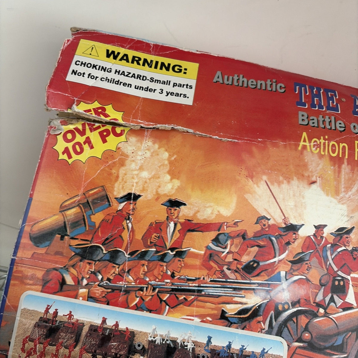 Vintage 1996 BMC Toys The American Revolution Battle Of Yorktown Playset Lot