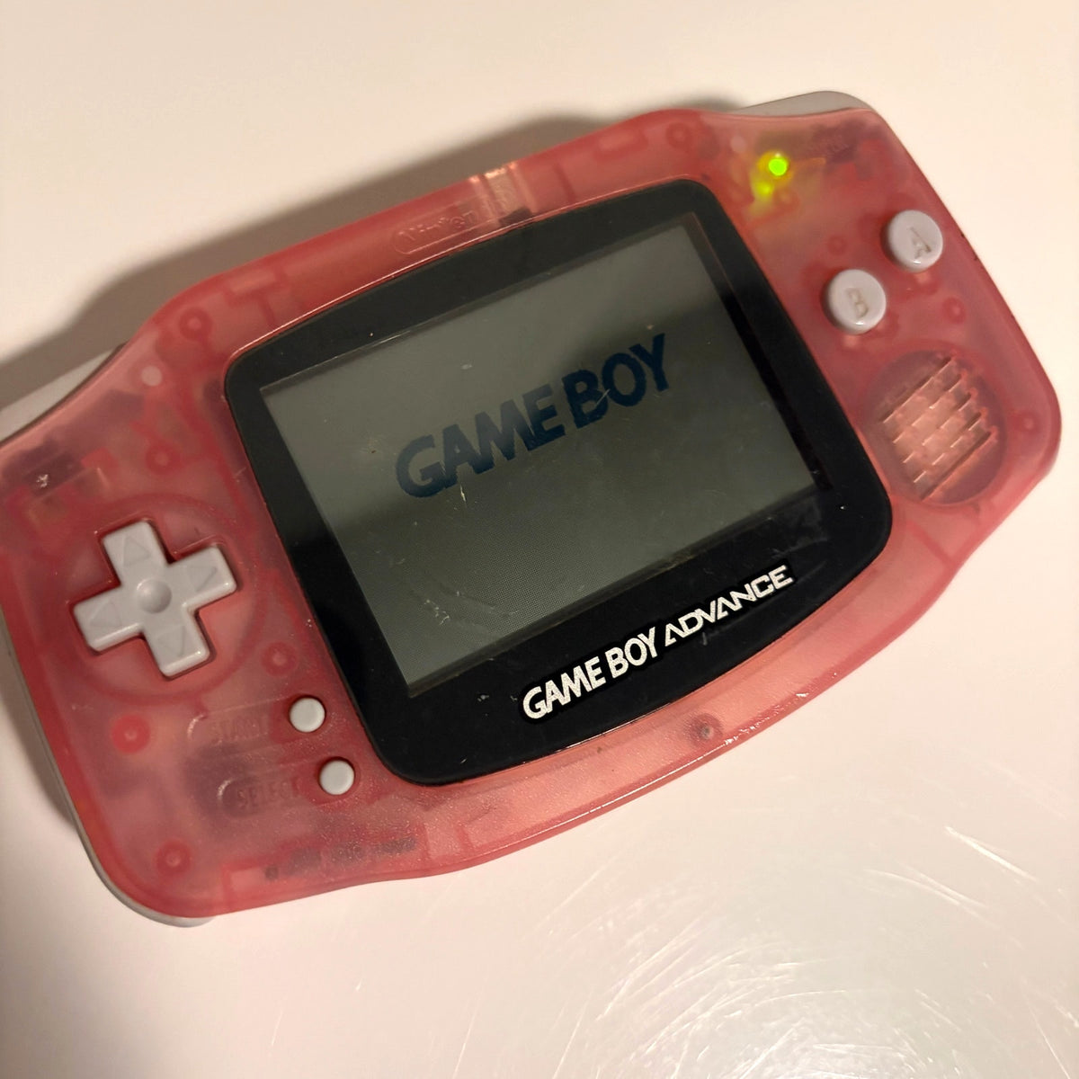 Nintendo Game Boy Advance Light Pink Console - Console Only