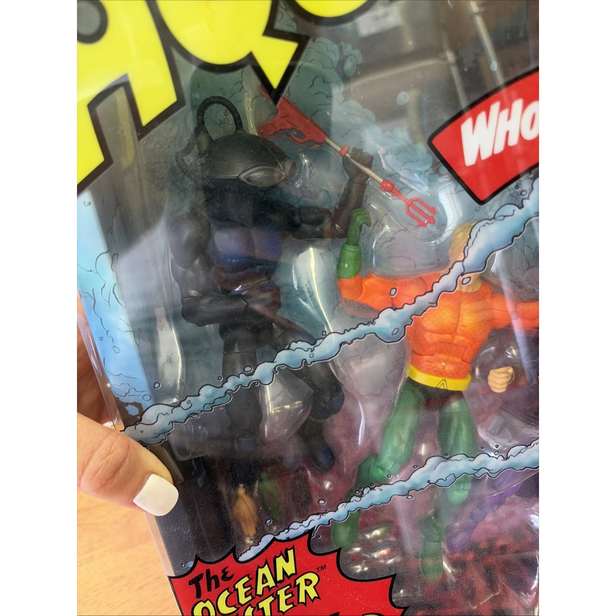 DC COMICS BETWEEN TWO DOOMS , OCEANMASTER, AQUAMAN, BLACK MANTA 3 PACK NEW