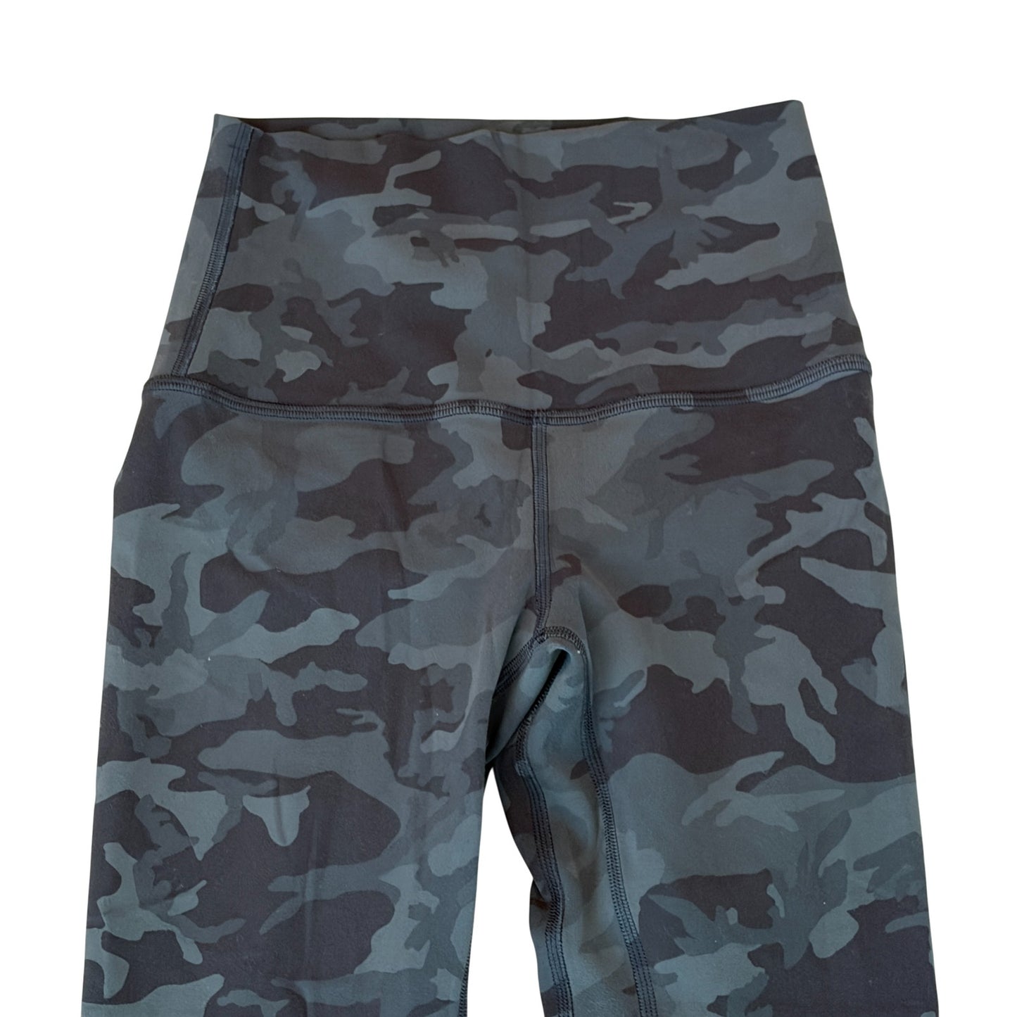 Lululemon Green Camo Align High-Rise Crop Legging 21" Womens Size 2