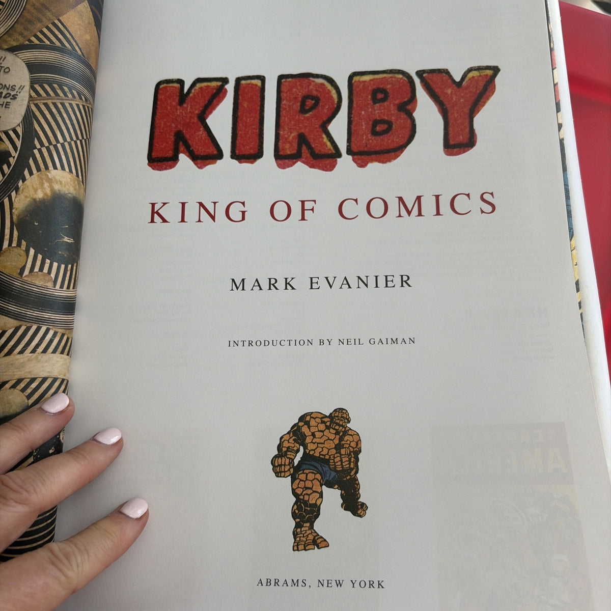 Kirby King of Comics by Mark Evanier 2008 Hardcover Jack Kirby Marvel DC