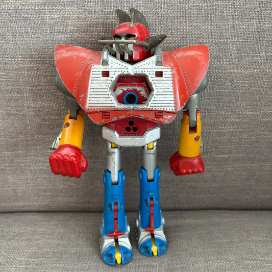 Vintage 1970s Bullmark UFO Warrior Dai Aplon Robot 8" Tall