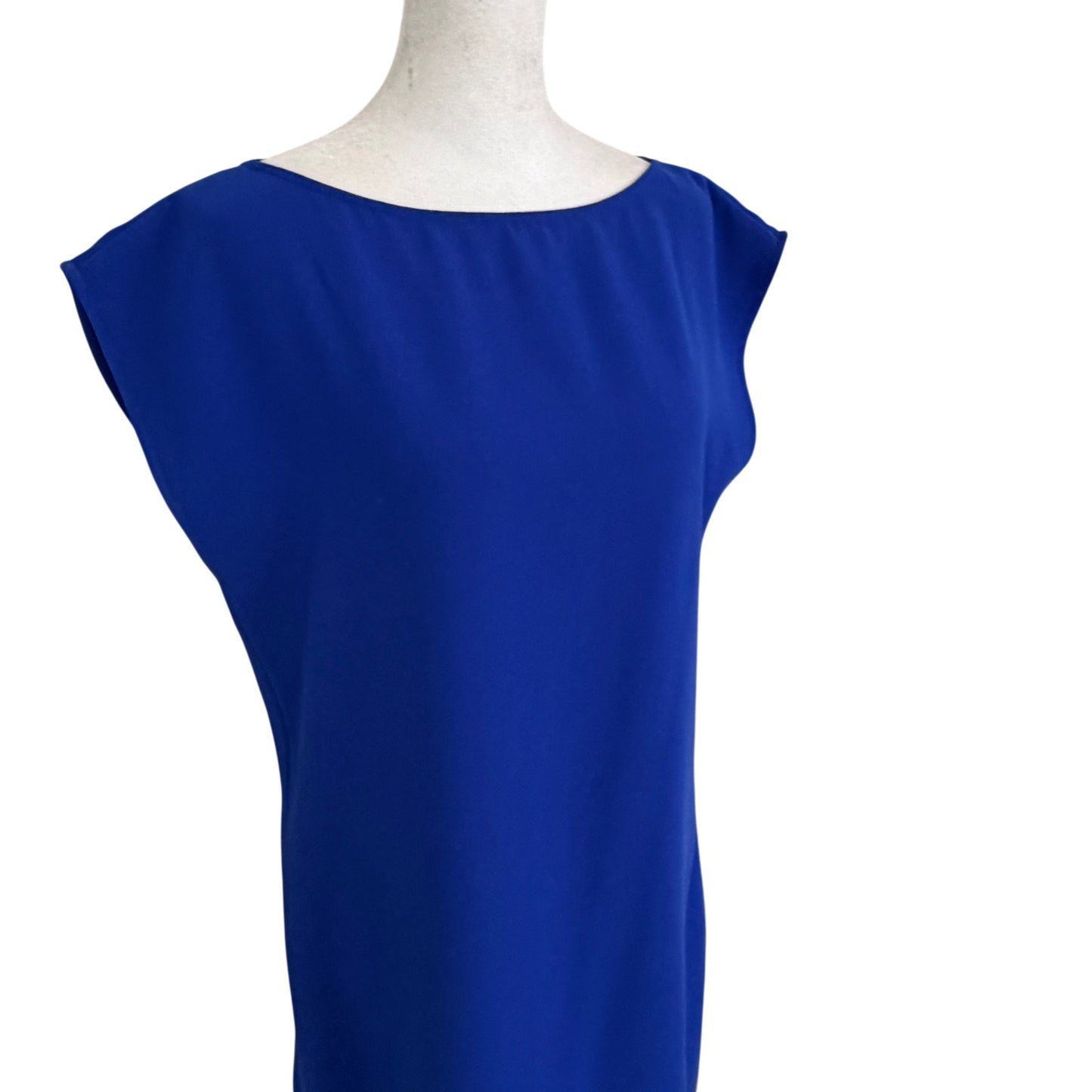 Polo Ralph Lauren Royal Blue Classic Sleeveless Sheath Dress Womens Size 4