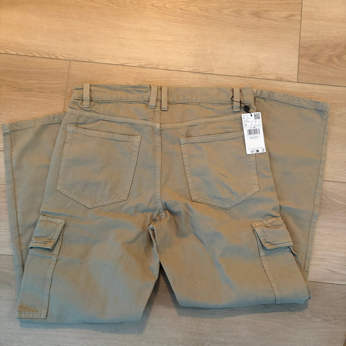 Mango MNG Tan Brown Carpenter Jeans Pants Mens Size 34 NEW