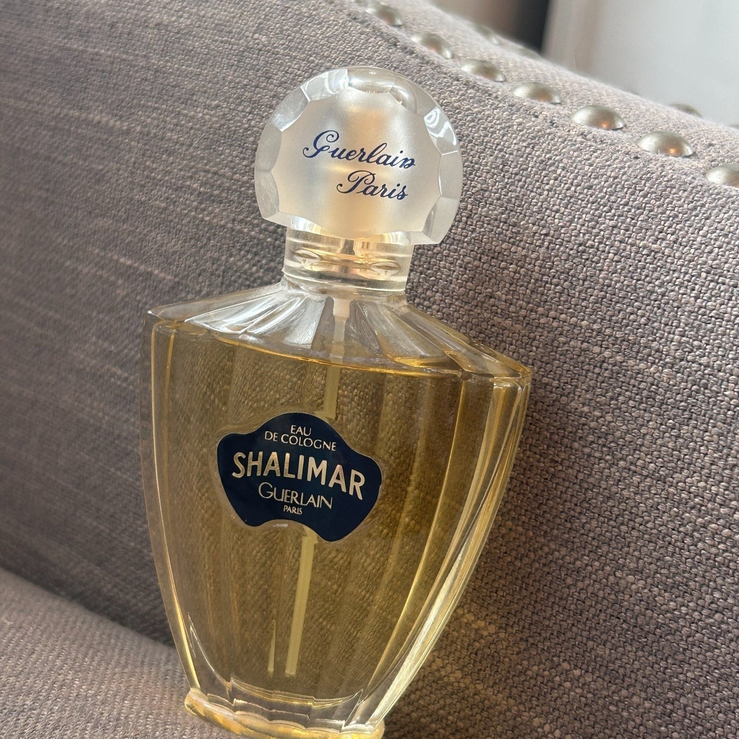 VIntage Shalimar Guerlain Paris Eau De Toilette Spray 75 ml / 2.5 oz and Lotion