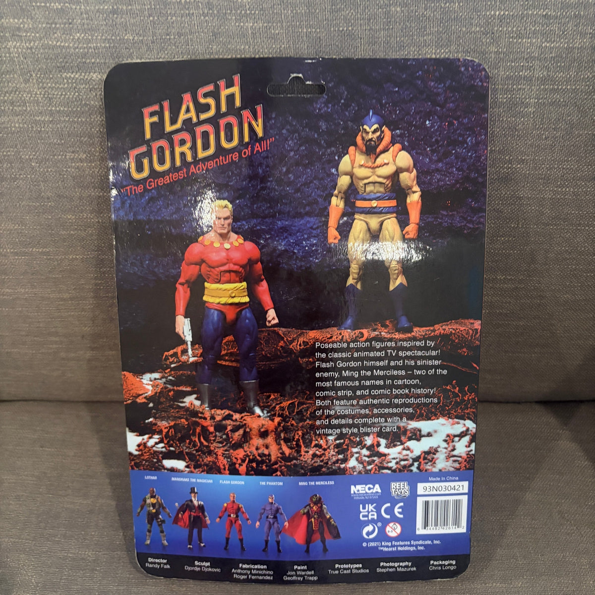 Flash Gordon The Greatest Adventure of All 8" Ming Action Figure NEW