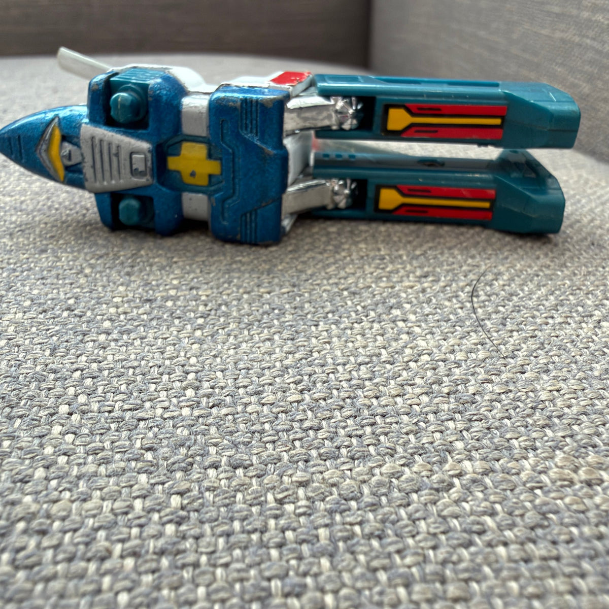 Vintage 1983 Tonka GoBots Cop-Tur Missing Propeller