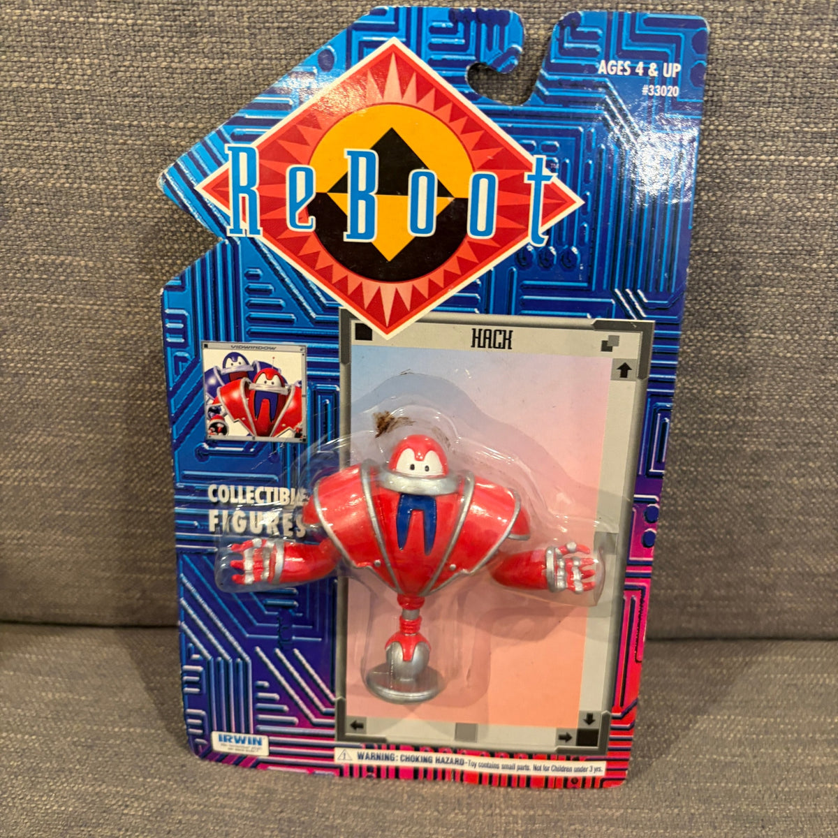 LOT 8 ReBoot Collectible Action Figures Irwin 1995