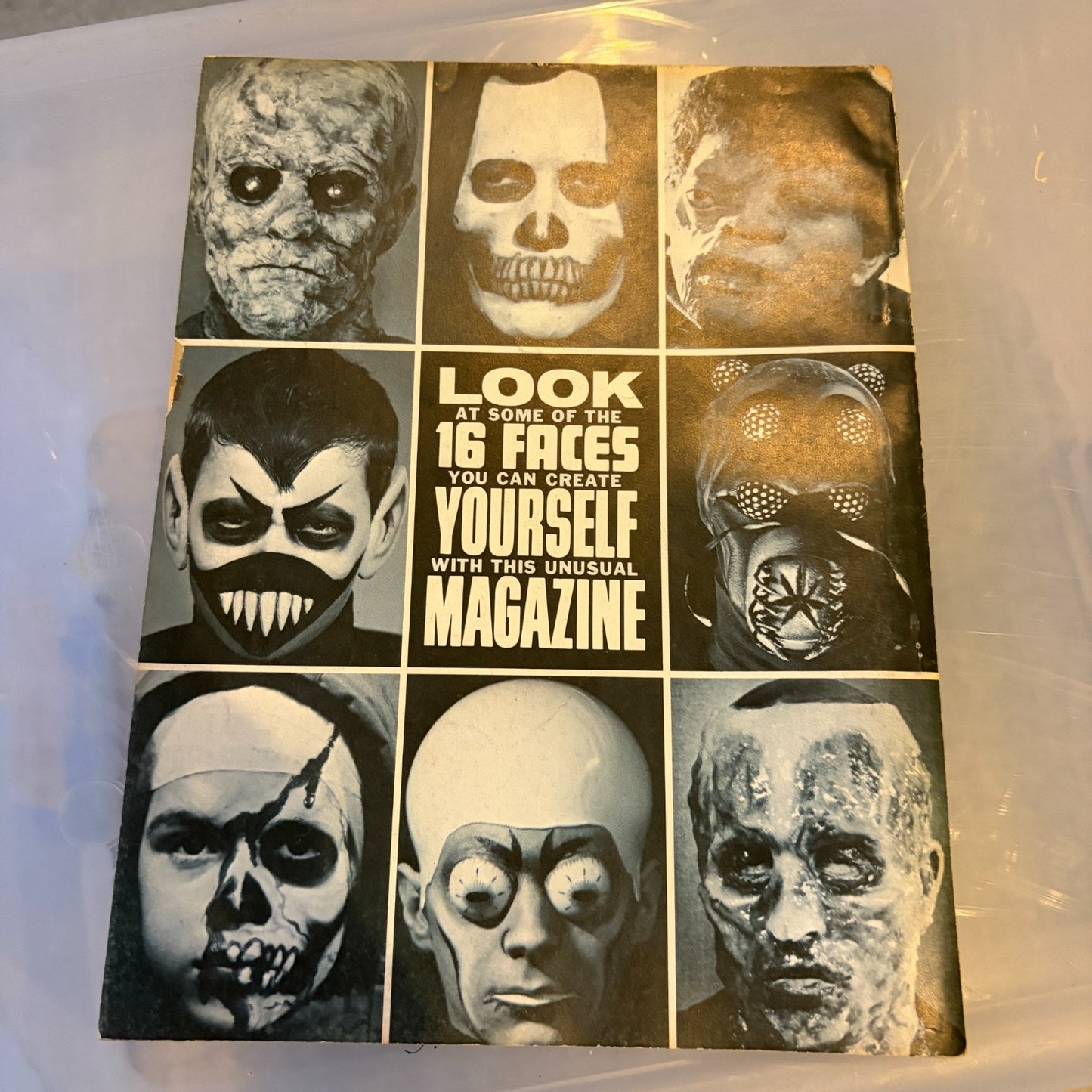 Famous Monsters Filmland Do-It-Yourself Monster Make-Up Handbook Magazine 1965