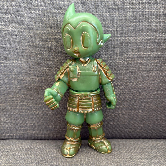 Astro Boy Samurai Aged Copper Sofubi Figure DoomCo Designs 9" Tall
