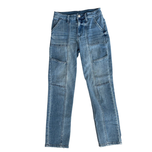 KUT from the Kloth Reese Ankle Straight Leg Denim Jeans Womens Size 4
