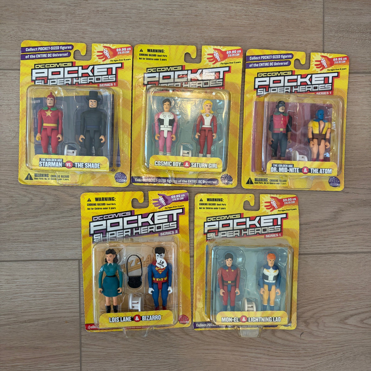 LOT 5 DC Comics Pocket Super Heroes Golden Age and MORE