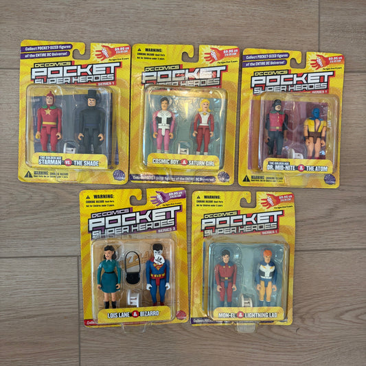 LOT 5 DC Comics Pocket Super Heroes Golden Age and MORE