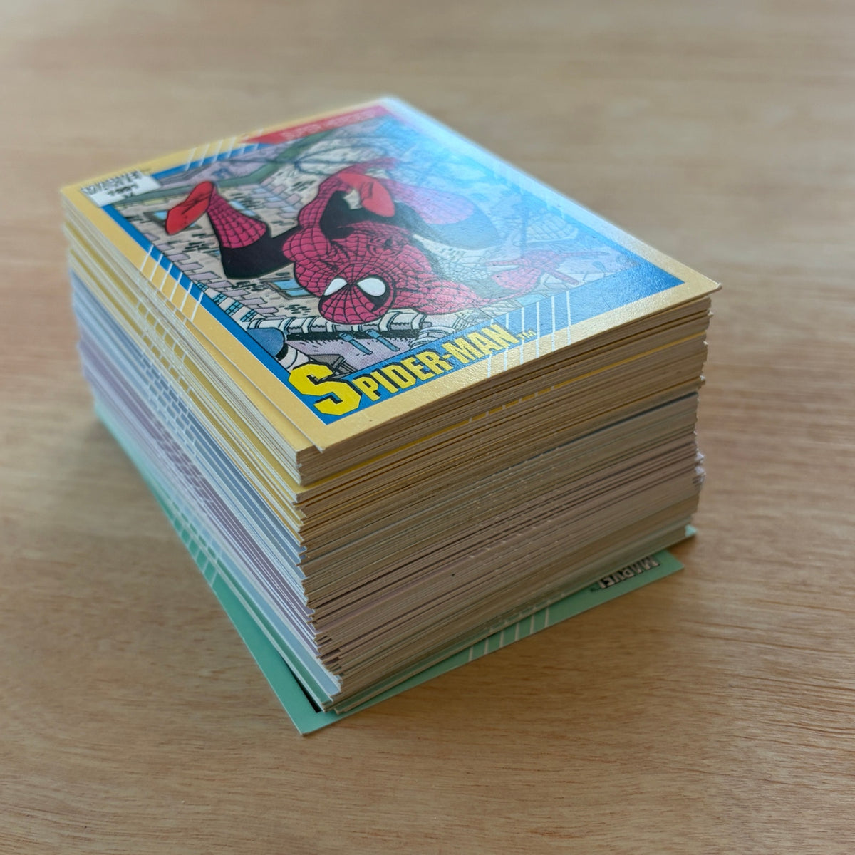 1991 Marvel Series 2 Impel Trading Cards Incomplete Base Set 112 Cards