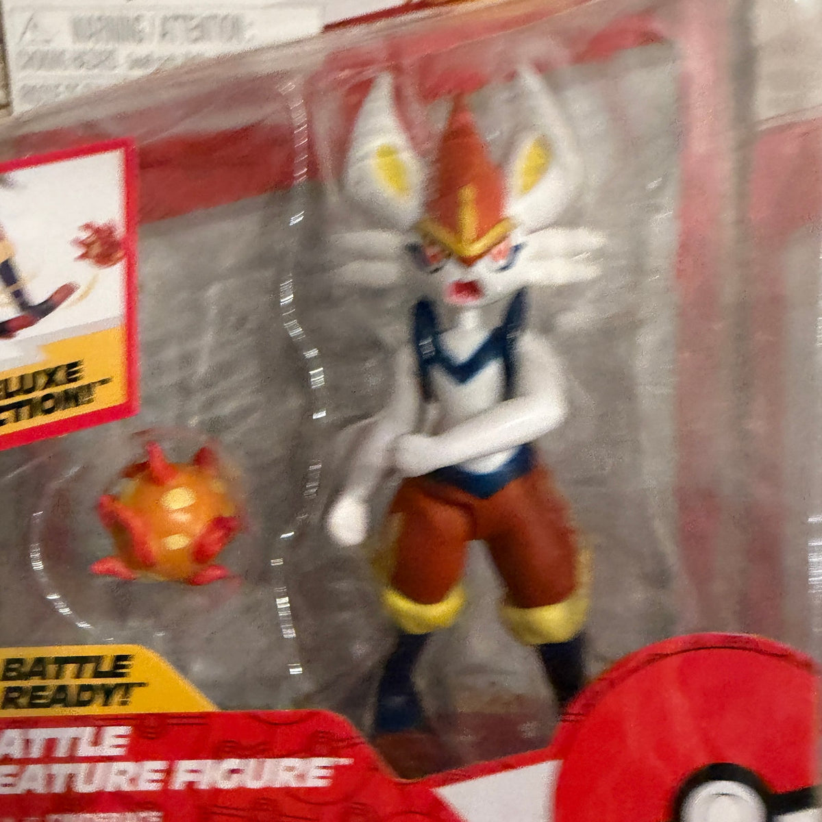 LOT 2 Pokemon Battle Ready! Battle Feature Figures Cinderace and Infernape NEW