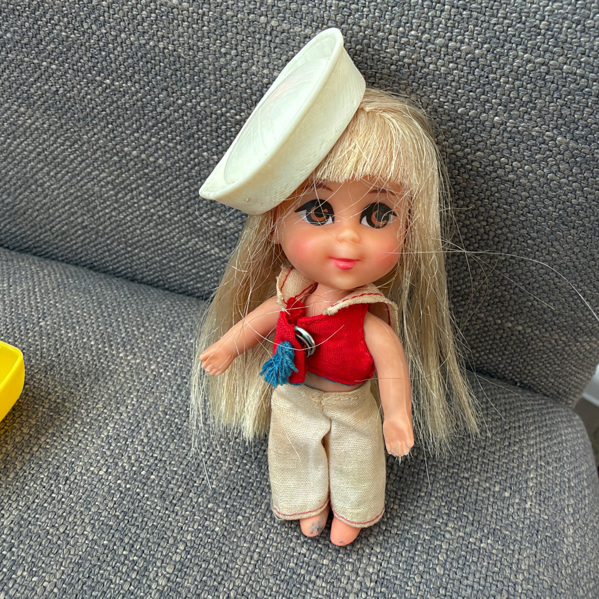 Liddle Kiddle LOLA LIDDLE Sailor Doll With Outfit And Partial Boat