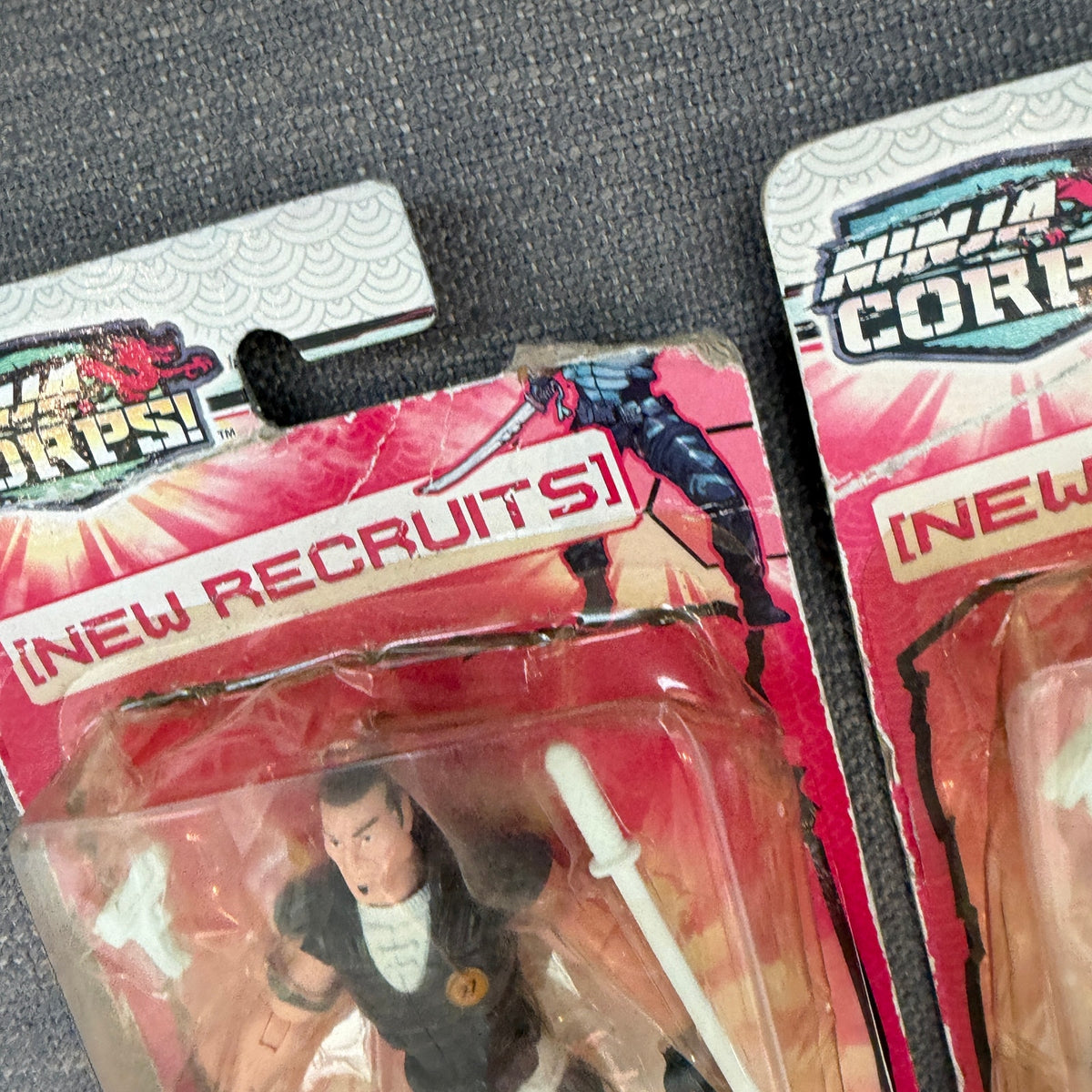 2011 Lanard Ninja Corps New Recruits Shinobi Squad, Terra Team LOT of 4 NEW
