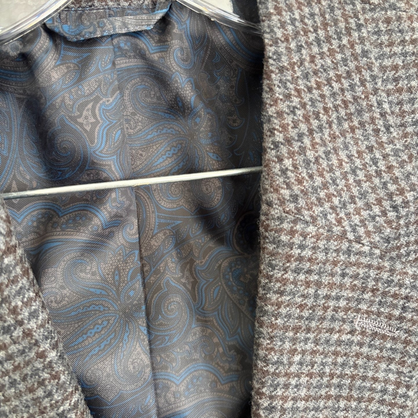 Ralph Lauren Gray Wool Cashmere Blazer Sport Coat Men's Size 46R