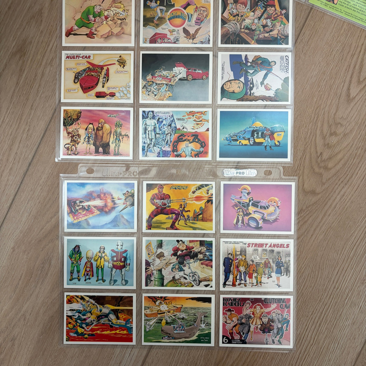 Jack Kirby The Unpublished Archives 1994 Comic Images Base Card Set of 90