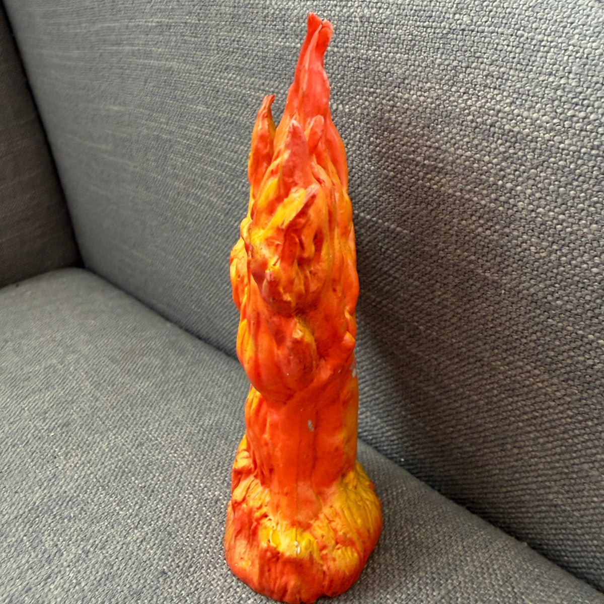 1982 Vintage LJN Advanced Dungeons & Dragons Fire Elemental Figure 6" Tall