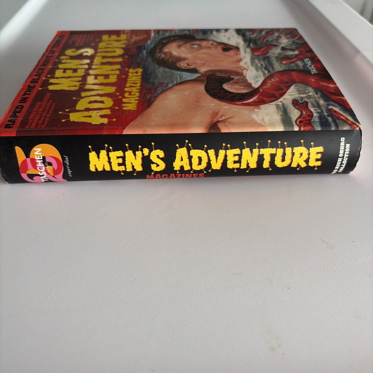 Men’s Adventure Magazines Vintage Pulp Cover Art Exploitation History Book