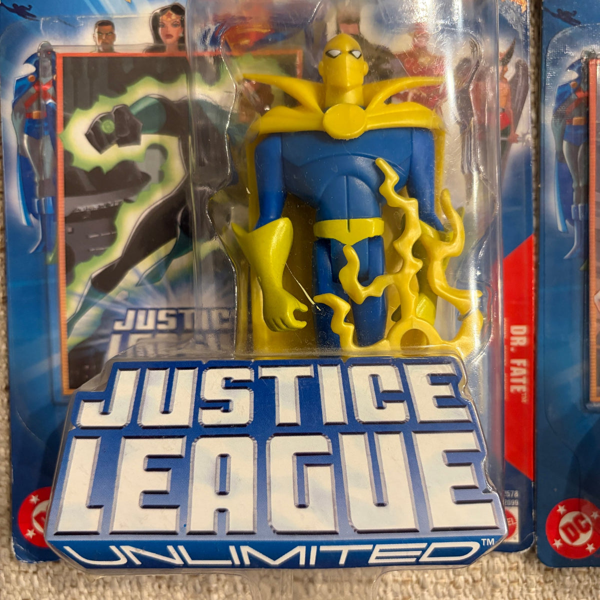 Justice League Unlimited 2 Figures Dr. Fate and Amazo NEW