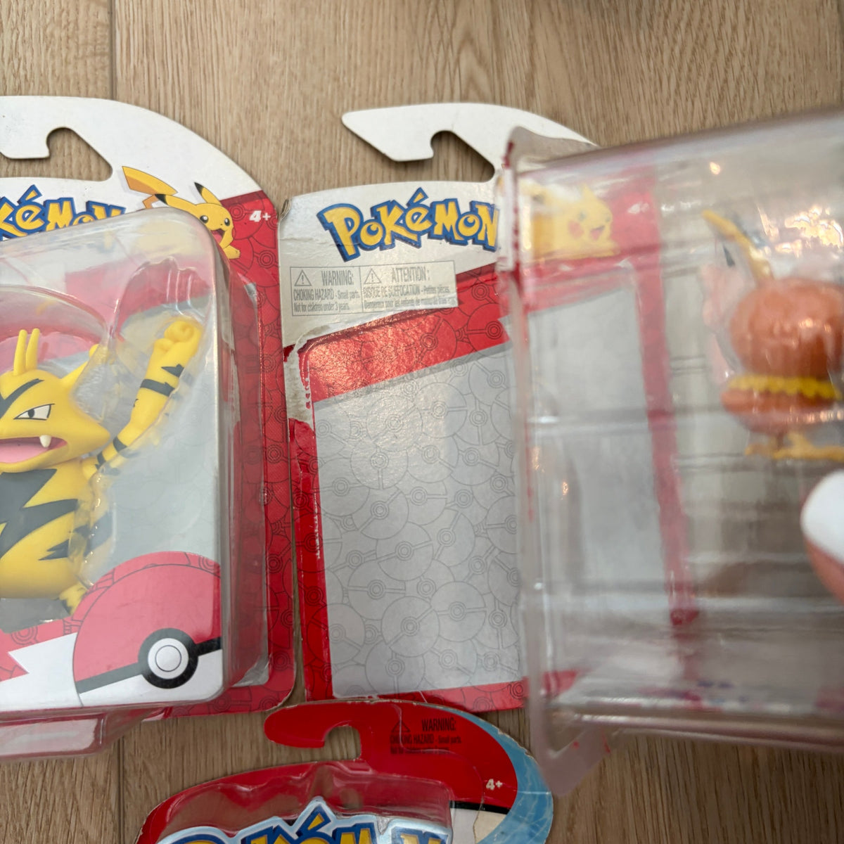 2022 Pokemon Battle Figure Packs LOT of 3 Packs - 5 Figures NEW