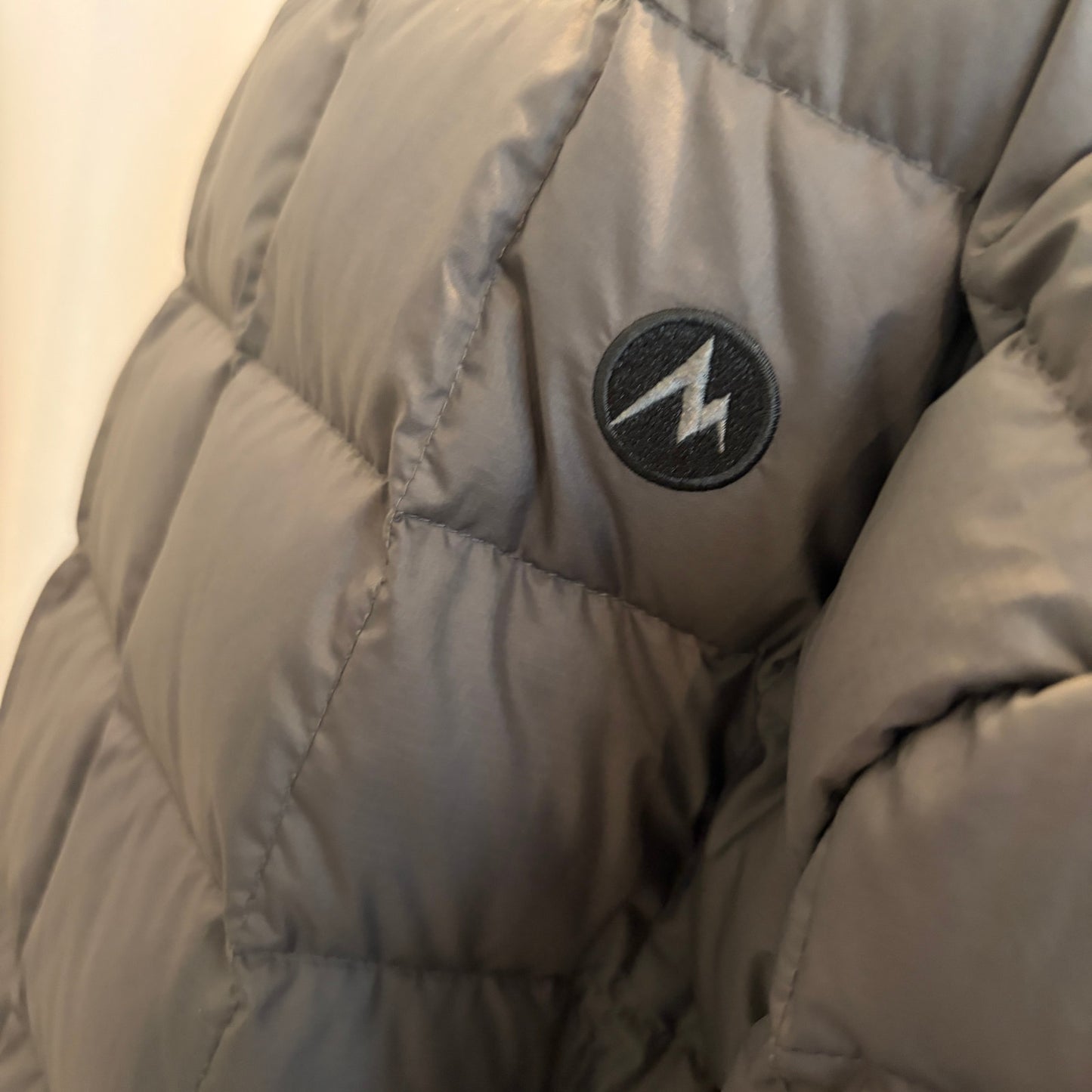 Marmot Gray 600 Fill Down Puffer Jacket Mens Size XL
